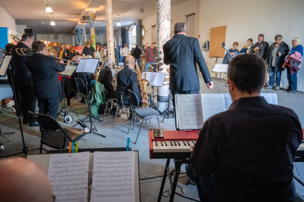 So sieht es aus der Bandperspektive aus!